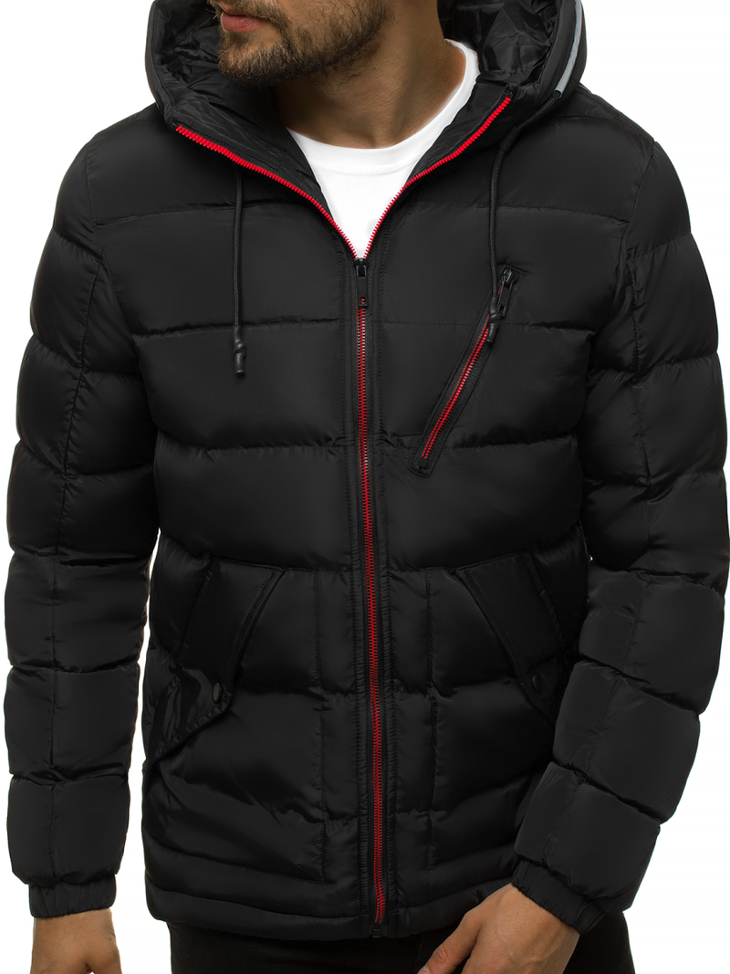 Куртка чоловіча Чорна OZONEE JB/JP1181