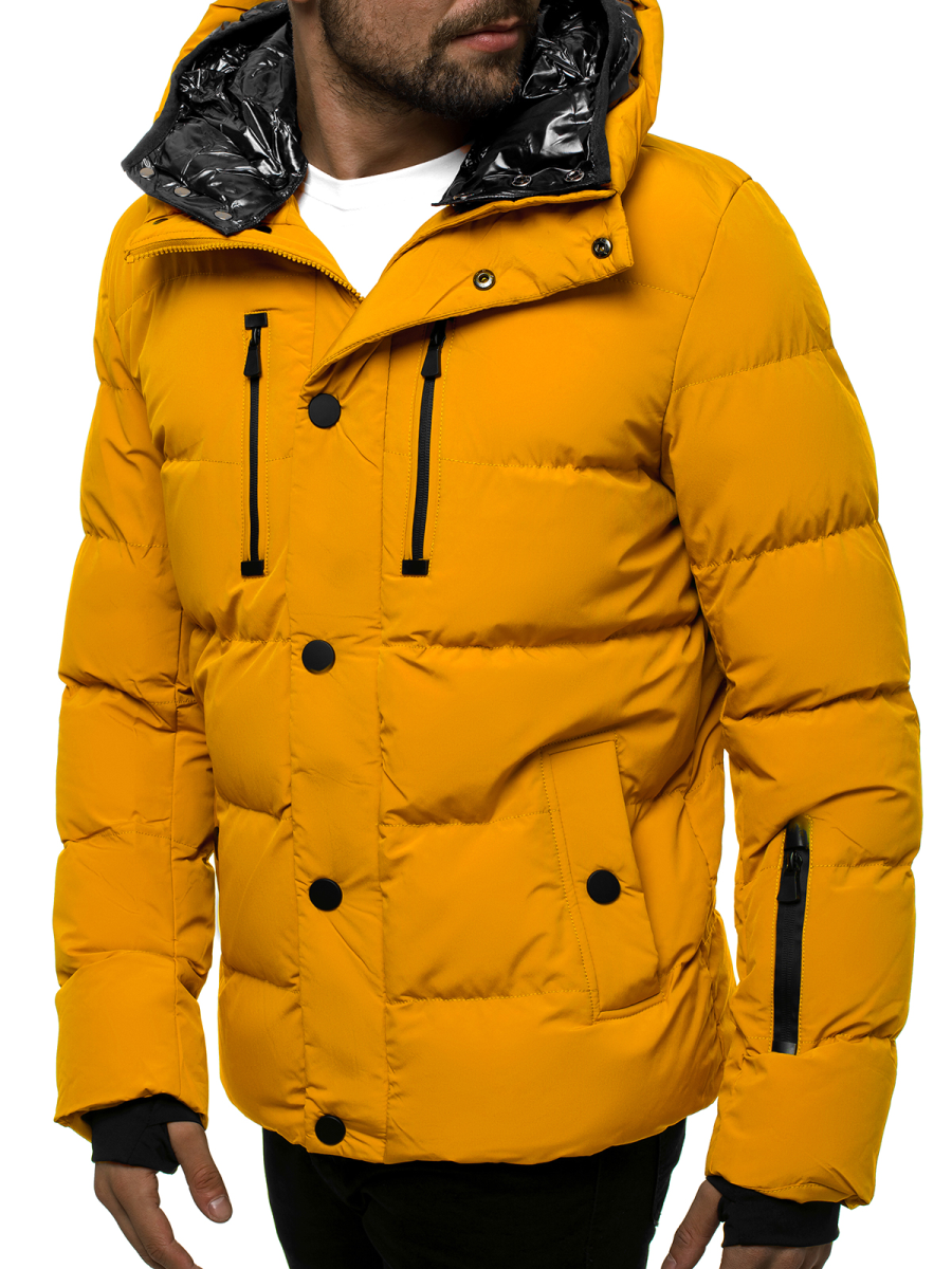 Puffer Jacket Hollister Jacke Gelb Wellensteyn Starstream