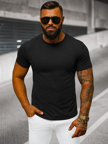 Футболка чоловіча Чорна OZONEE JS/712005Z