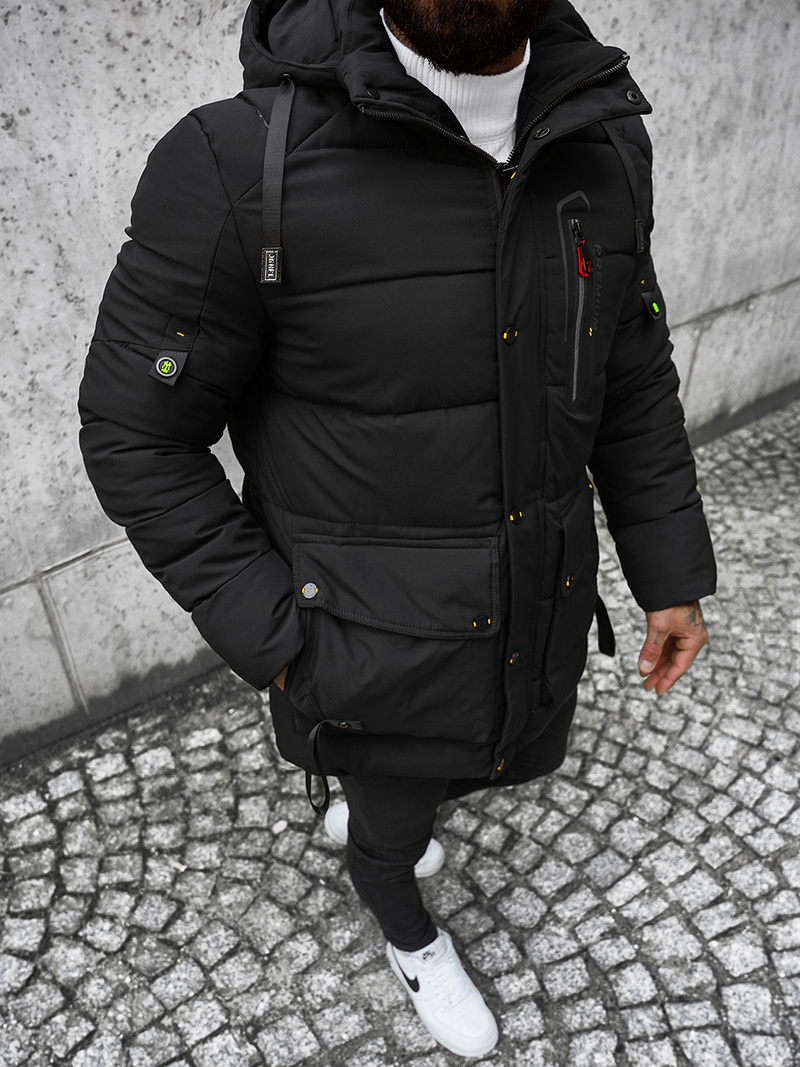 Куртка зимова чоловіча Чорна OZONEE JS/22M60/392