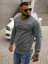 Bluza męska grafitowa OZONEE JS/8B1360/5