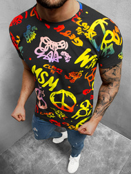 T-Shirt męski kolorowy OZONEE O/BL2257