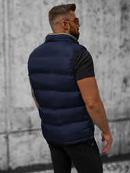 Безрукавка чоловіча tемно-cиня OZONEE N/7131Z