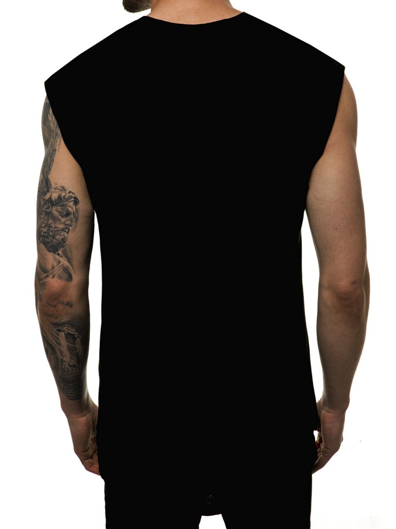 Майка чоловіча Чорно-Бiлий OZONEE MACH/M1210Z