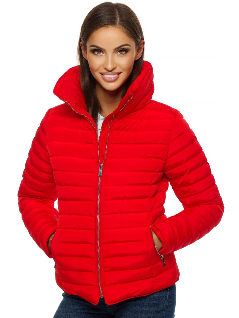 Куртка жіноча Червона/2 OZONEE JS/M23063/8