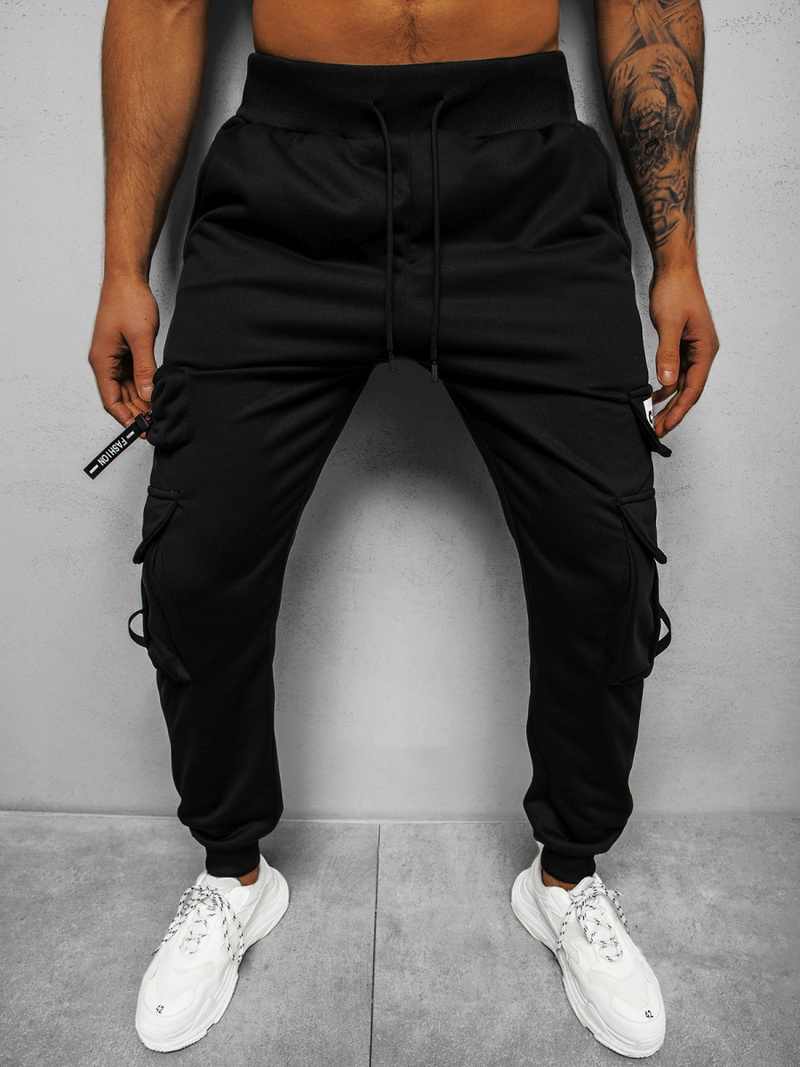 Штани спортивні чоловічі Чорнi OZONEE O/HS7050