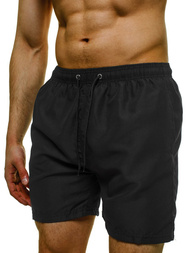 Spodenki kąpielowe męskie czarne OZONEE O/YW07001/1