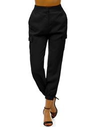 Жіночі штани Джогер Чорнi OZONEE O/HM005