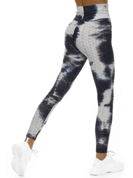 Legginsy damskie granatowo-szare OZONEE JS/YW88029