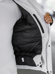 Куртка Чоловіча Яскраво-Сiра OZONEE JS/91M9906/280