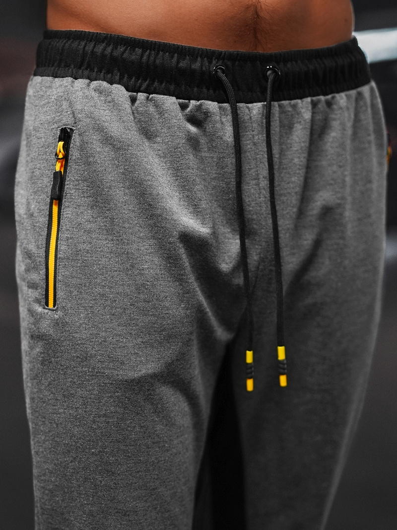 Штани спортивні чоловічі графіт OZONEE JS/68K10357Z