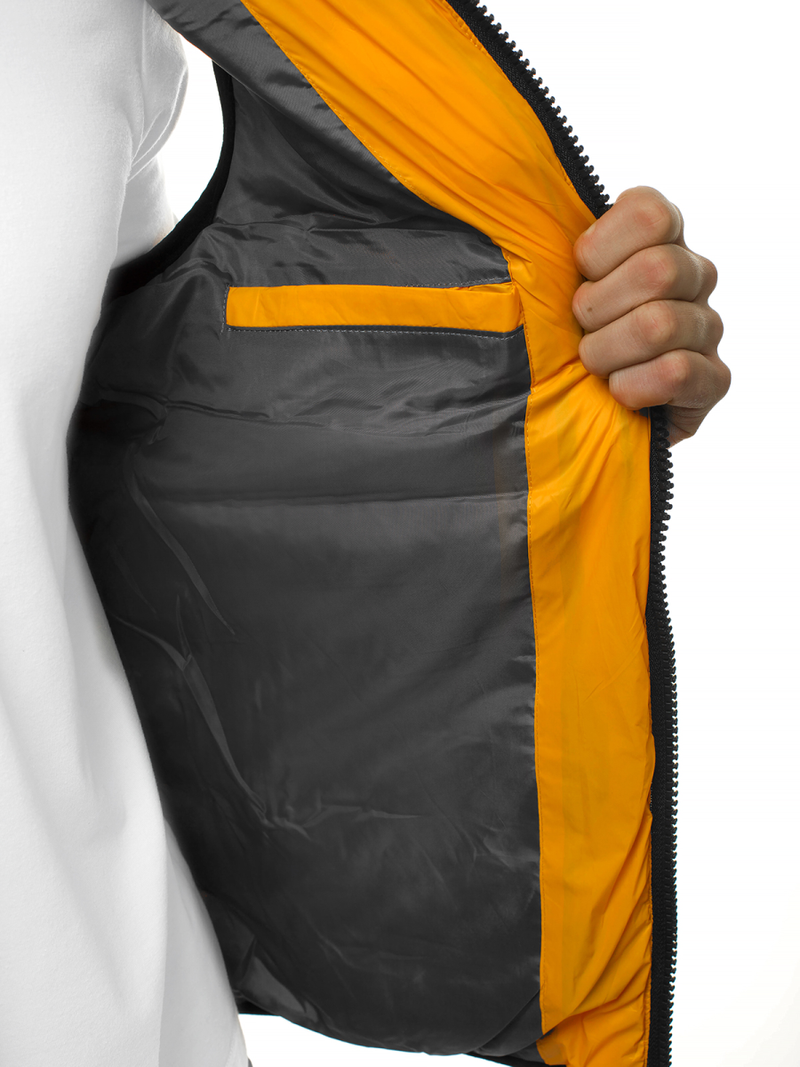 Безрукавка чоловіча Жовта OZONEE N/6502