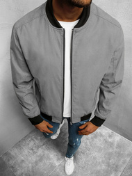 Kurtka bomberka męska szara OZONEE N/7112/7