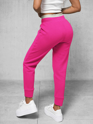 Spodnie dresowe damskie różowe OZONEE O/10658