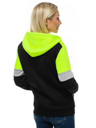 Bluza rozpinana damska zielona OZONEE JS/KSW3009