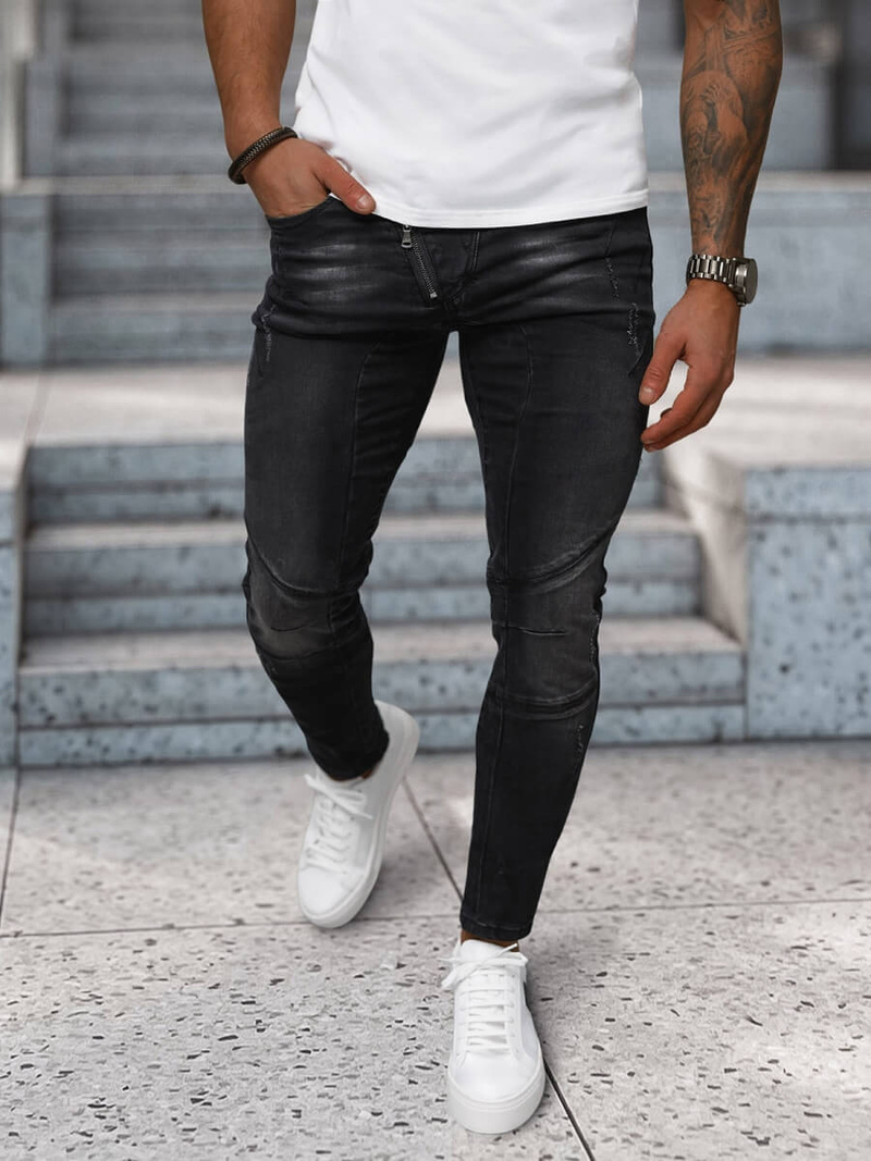 Чоловічі джинси Чорнi OZONEE NB/MP0025NZ