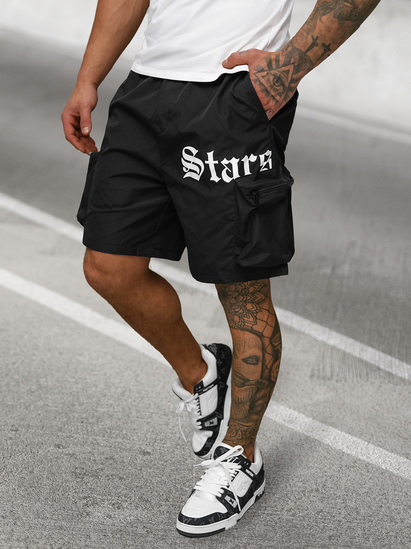 Шорти чоловічі чорнi OZONEE JS/27K6551/3