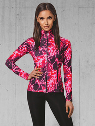 Komplet sportowy dwuczęściowy różowy OZONEE O/20713Z