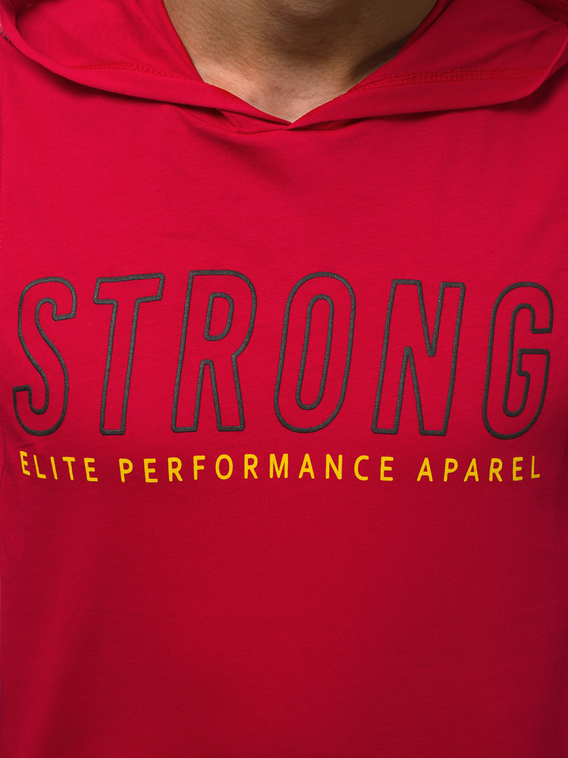 Майка чоловіча Червона OZONEE MAD/2992Z