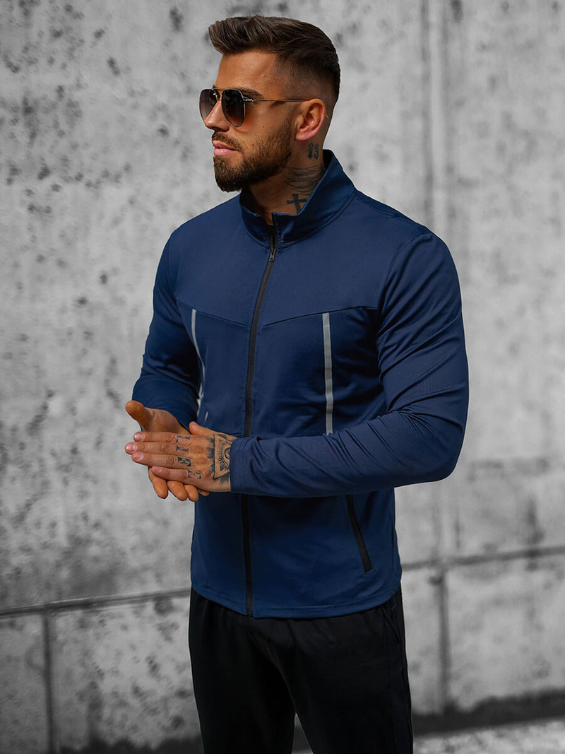 Куртка чоловіча tемно-cиня OZONEE JS/M10308