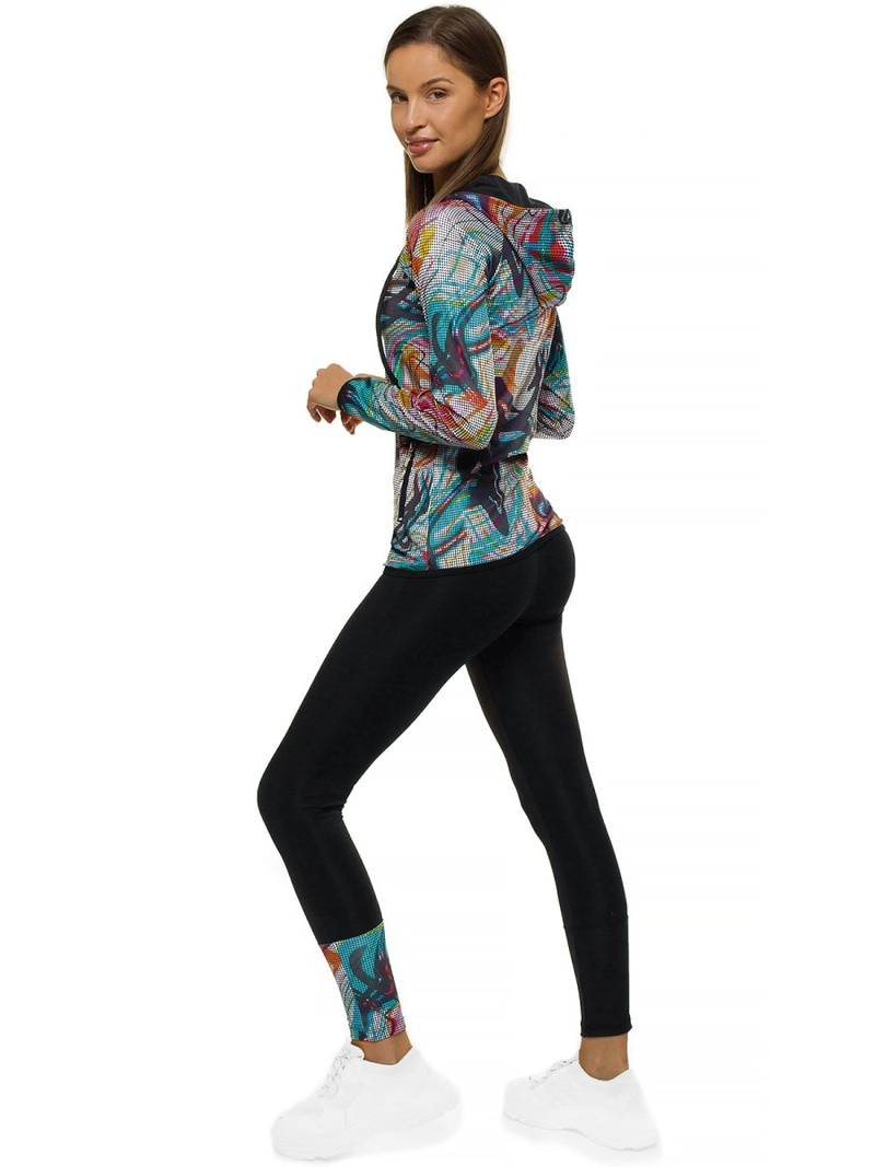 Жіночий спортивний костюм з двох частин Кольоровий OZONEE O/MS022