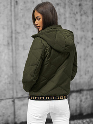 Куртка жіноча Зелена OZONEE JS/16M9082/136