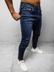 Spodnie jeansowe męskie granatowe OZONEE E/1266SP