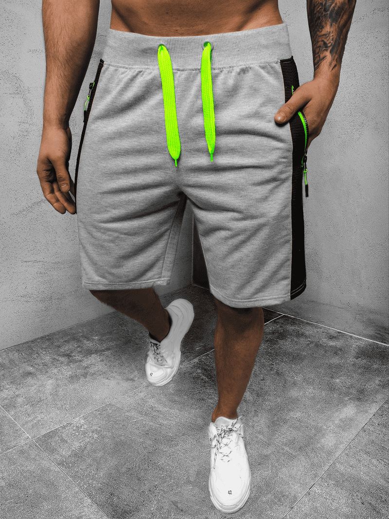 Spodenki dresowe męskie szare OZONEE JS/68K10271