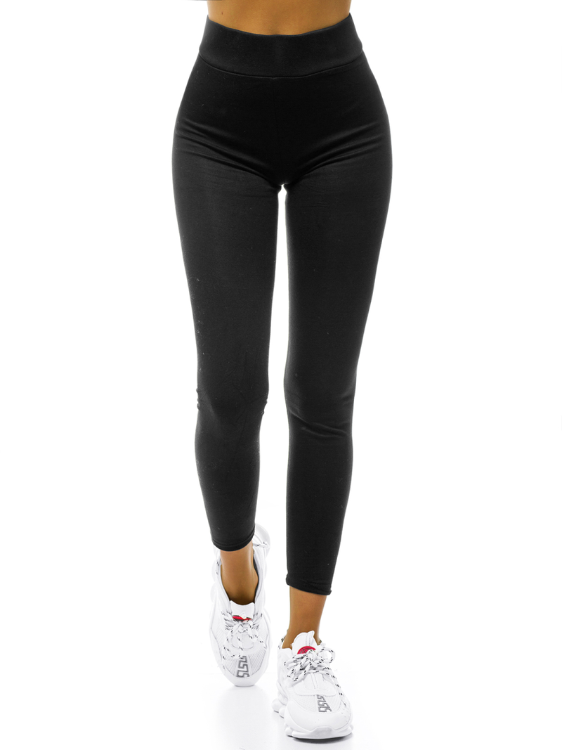 Legginsy damskie czarne OZONEE JS/YW06023/1