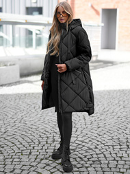 Куртка жіноча чорна OZONEE JS/5M3168/392Z