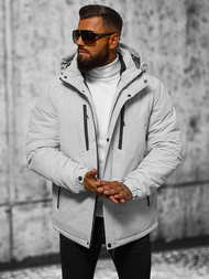 Куртка чоловіча Яскраво-Сiра OZONEE JS/22M321/280