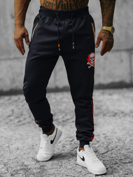 Spodnie dresowe męskie granatowe OZONEE JS/K10237Z