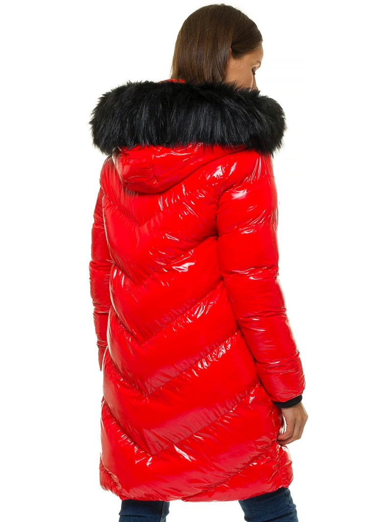 Куртка жіноча Червона OZONEE JS/M23069/1