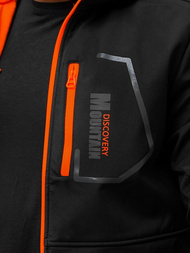 Куртка softshell чоловіча Чорна OZONEE JS/HH024/1BZ