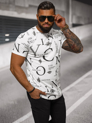 Футболка чоловіча Бiлий OZONEE O/T6482