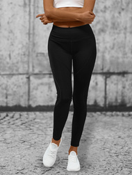 Legginsy damskie czarne OZONEE O/YY9270
