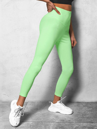 Legginsy damskie jasno-miętowe OZONEE JS/HH040/60Z