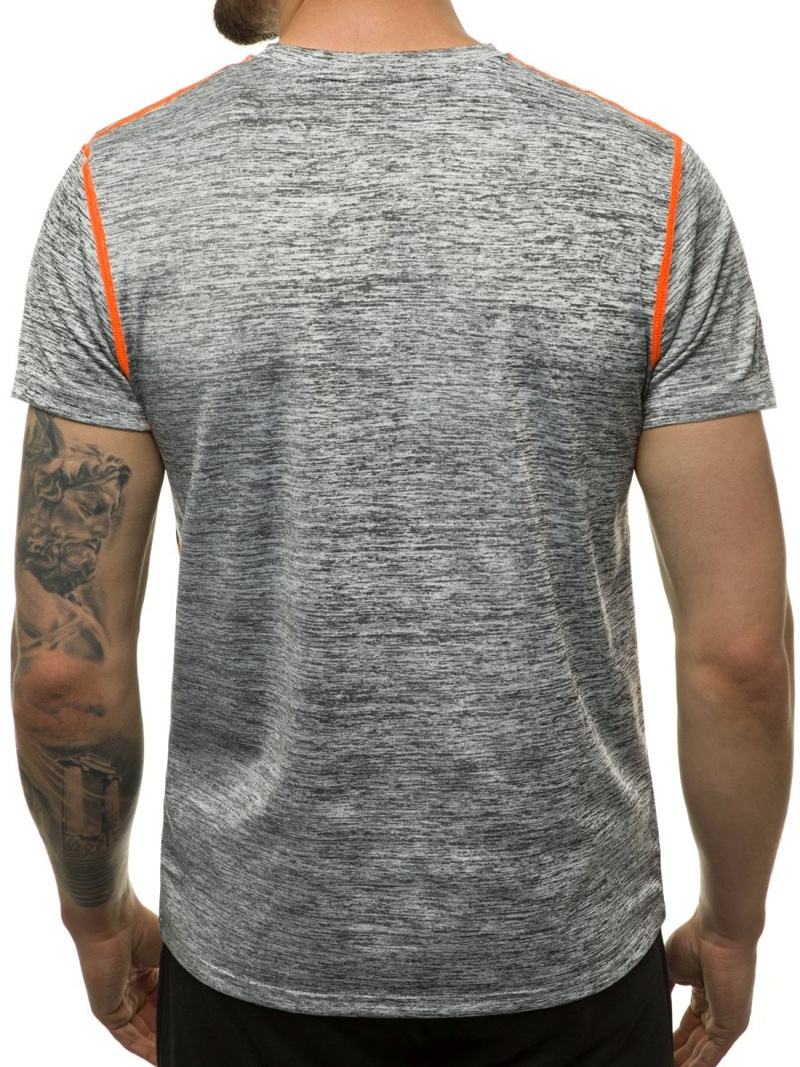 T-Shirt męski szary OZONEE JS/KS2104