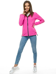 Kurtka przejściowa damska różowa OZONEE JS/HH036/51