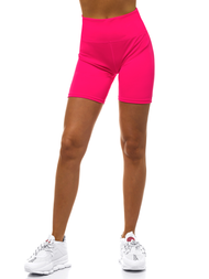 Шорти спортивні жіночі Рожево-неонові OZONEE O/54548