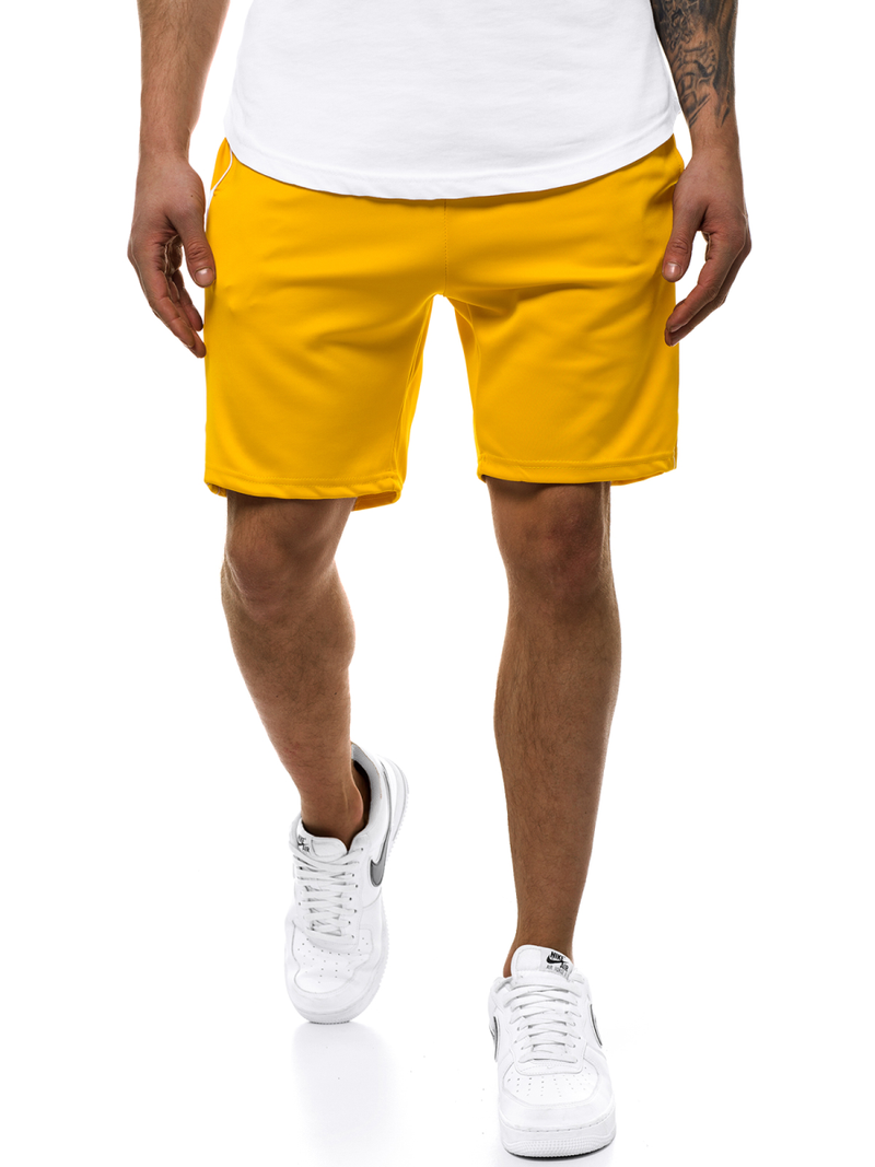 Spodenki męskie żółte OZONEE JS/KK300171