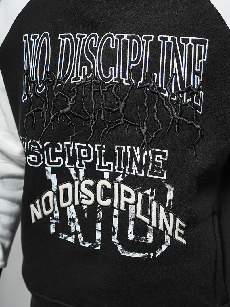 Толстовка чорна OZONEE O/SWE23037