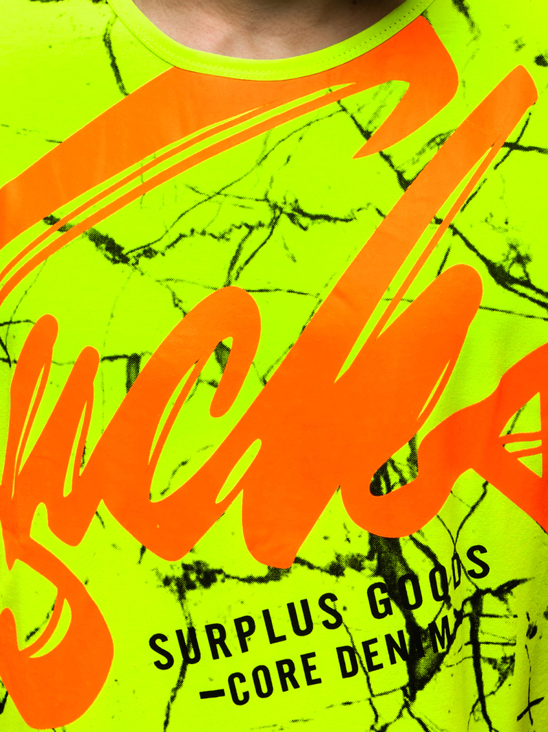 Футболка чоловіча Зелена OZONEE JS/KS2015