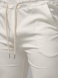 Шорти джинові чоловічі екрю OZONEE O/P4052