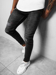 Чоловічі джинси Чорнi OZONEE O/WE1006