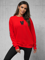 Толстовка червона OZONEE O/SWE23034Z