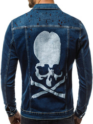 OZONEE OT/2052K Куртка чоловіча джинсова Синя