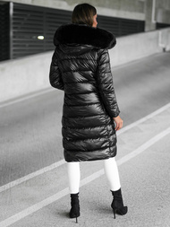 Куртка жіноча чорна OZONEE JS/16M9127/392Z