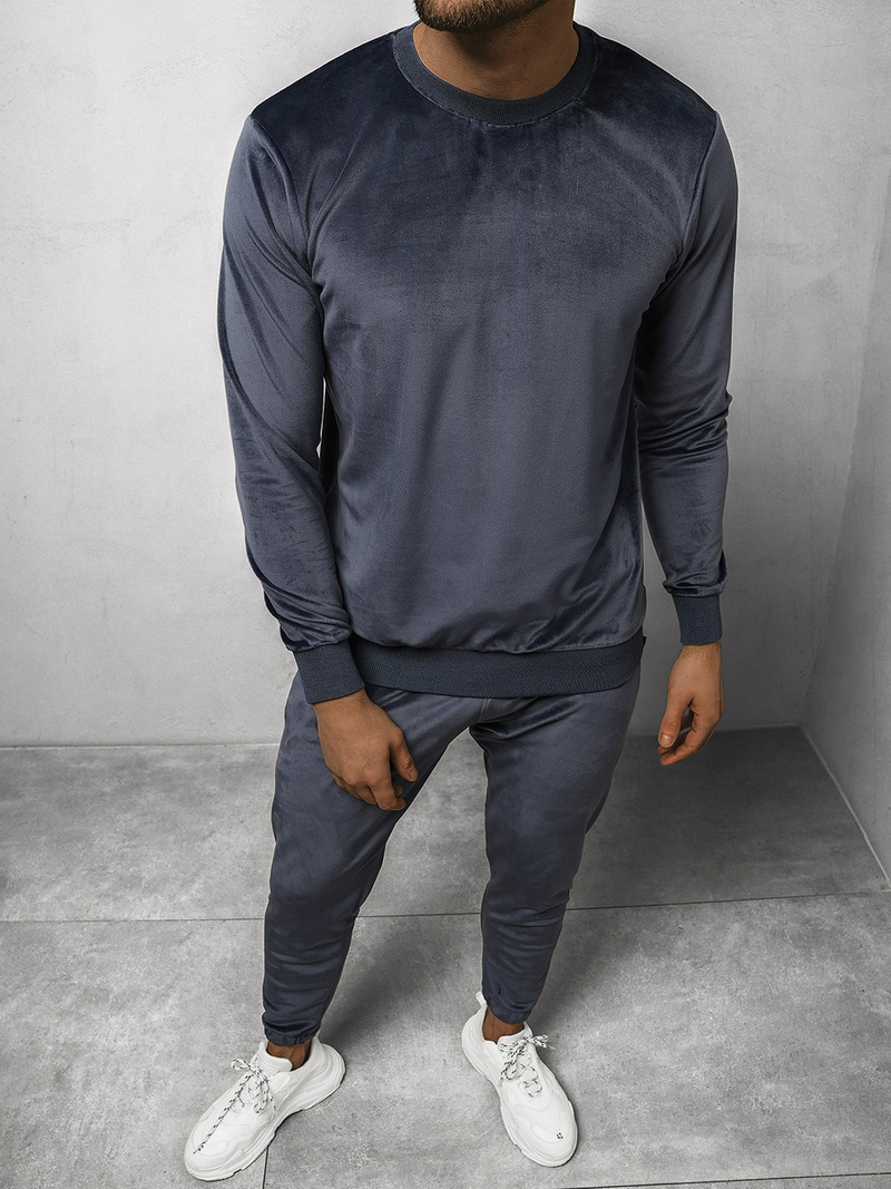 Спортивний костюм чоловічій ультрамариновий OZONEE O/12130