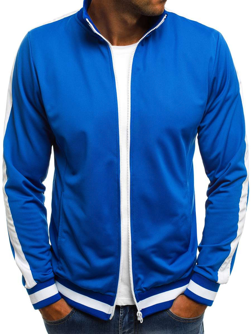 OZONEE O/2126 Толстовка чоловіча Синя